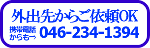 �O�o�悩������˗�OK
�g�ѓd�b�����
046-234-1394